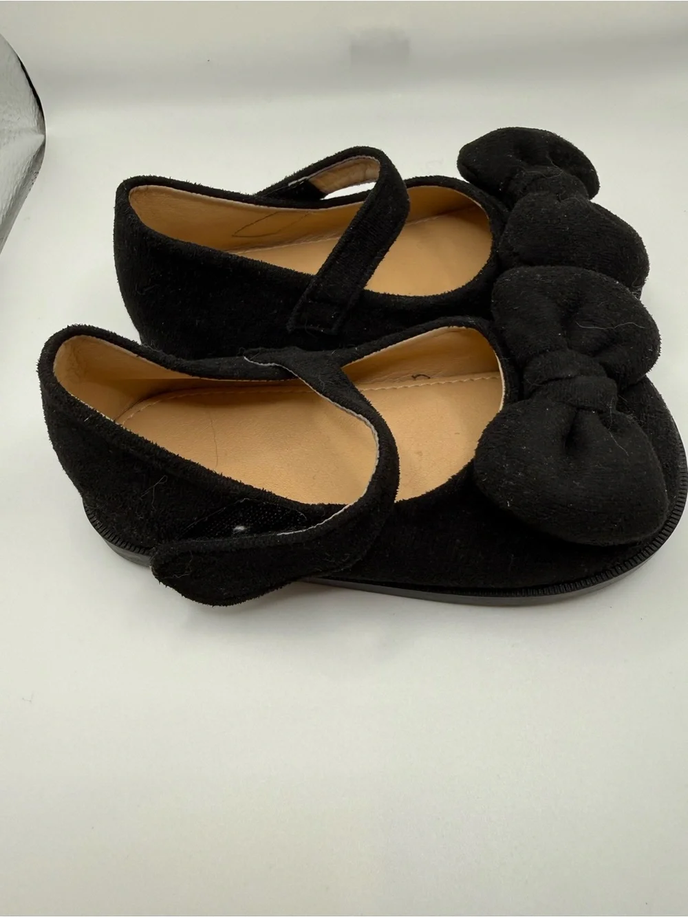 Girls Black Bow Mary Jane Kids Shoes
